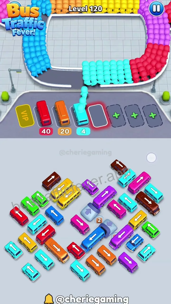 Bus Traffic Fever Level 120 step 4
