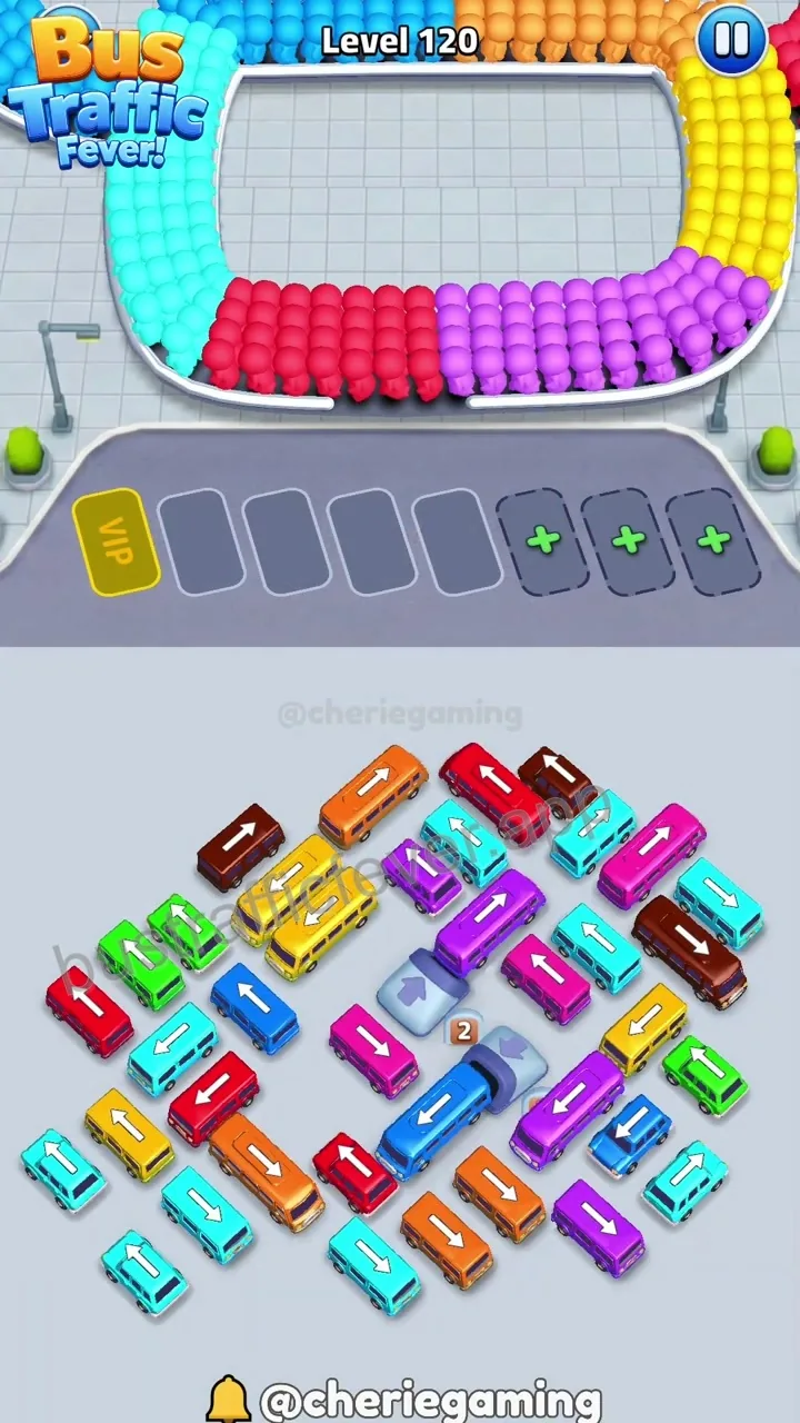 Bus Traffic Fever Level 120 step 1