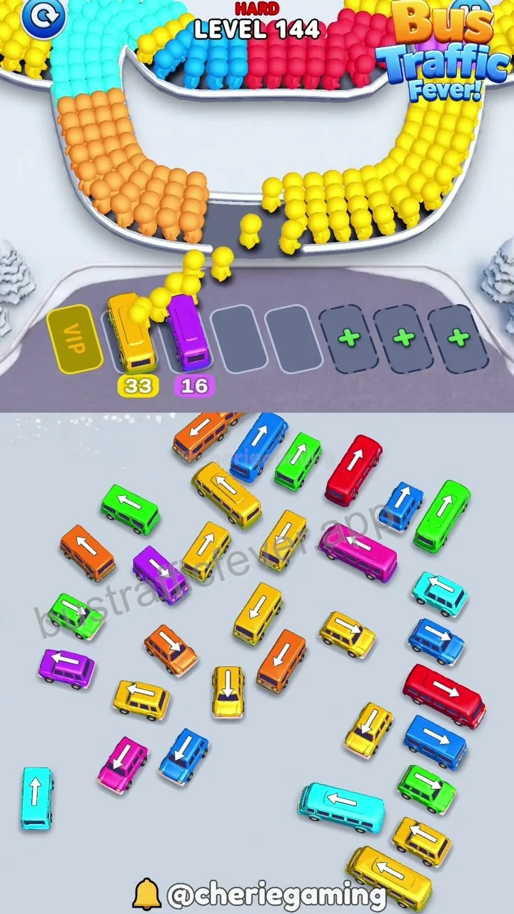 Bus Traffic Fever Level 144 step 3