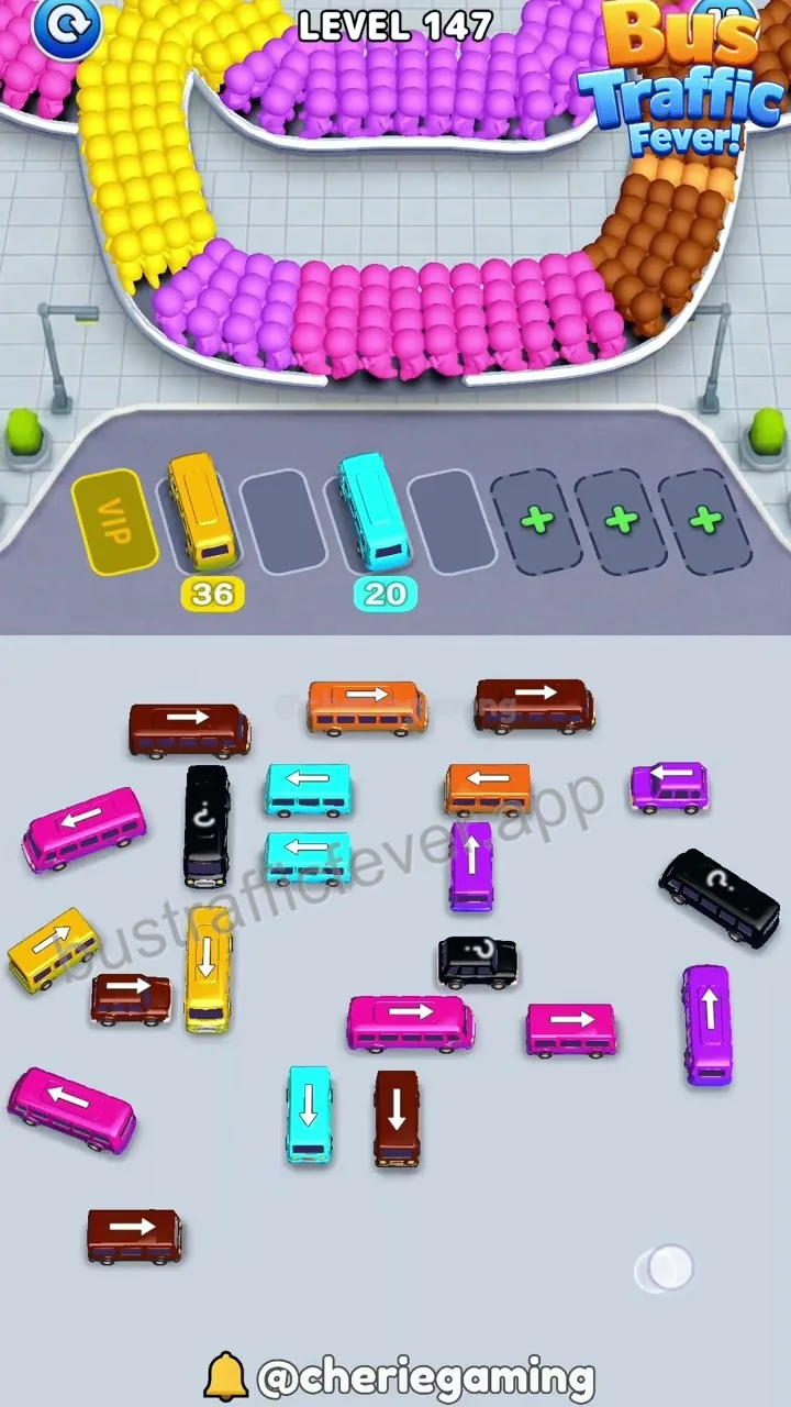 Bus Traffic Fever Level 147 step 5