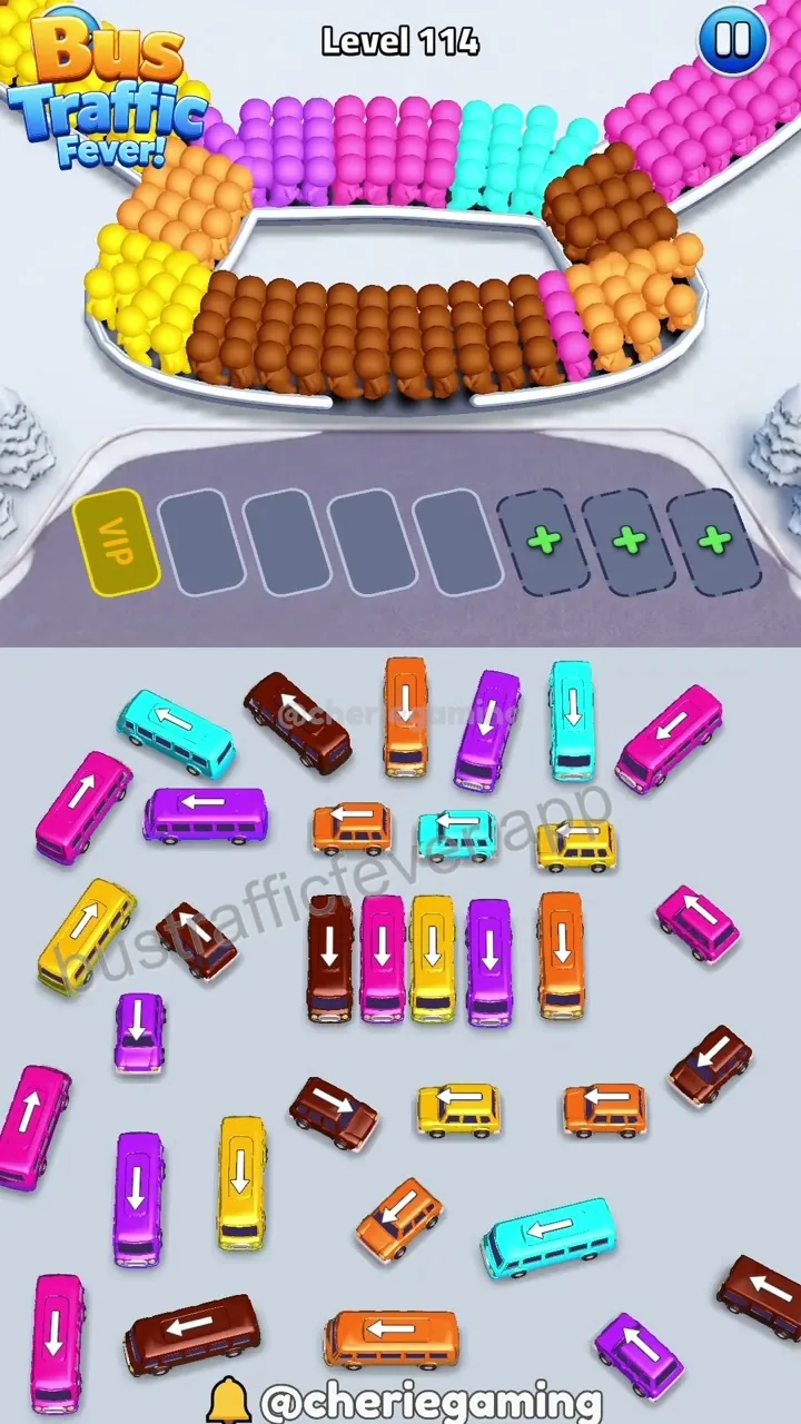 Bus Traffic Fever Level 114 board preview