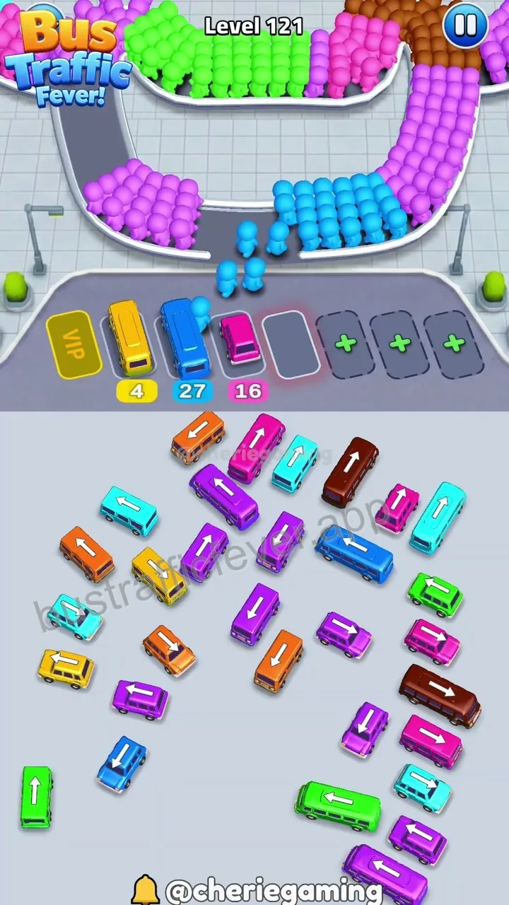 Bus Traffic Fever Level 121 step 5