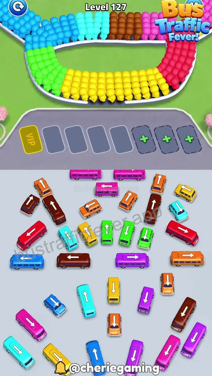 Bus Traffic Fever Level 127 board preview