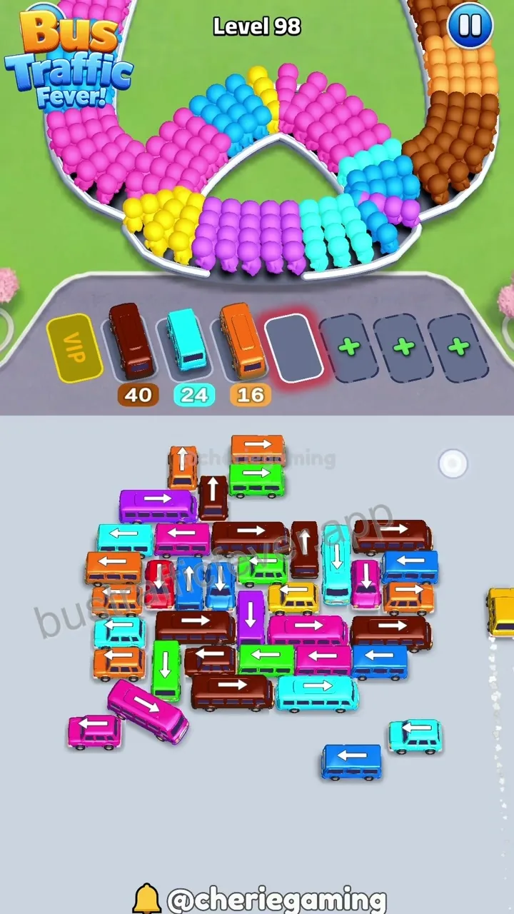 Bus Traffic Fever Level 98 step 7