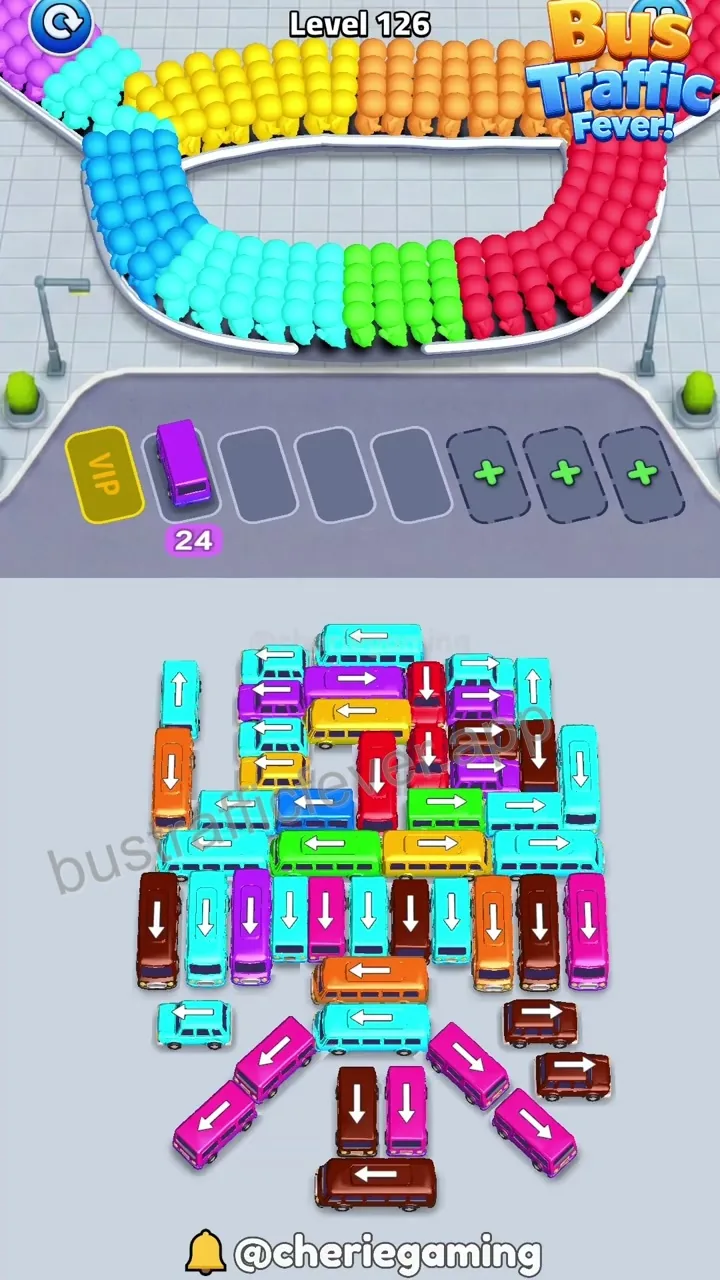Bus Traffic Fever Level 126 step 4