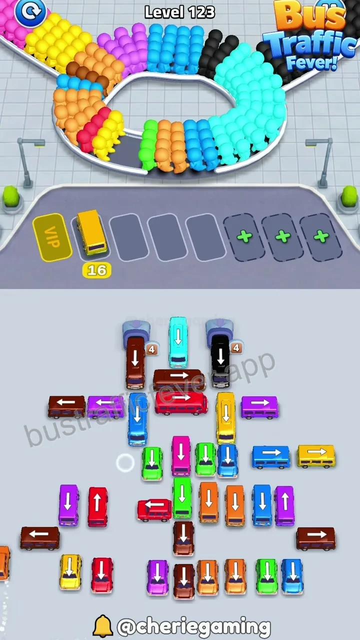 Bus Traffic Fever Level 123 step 5