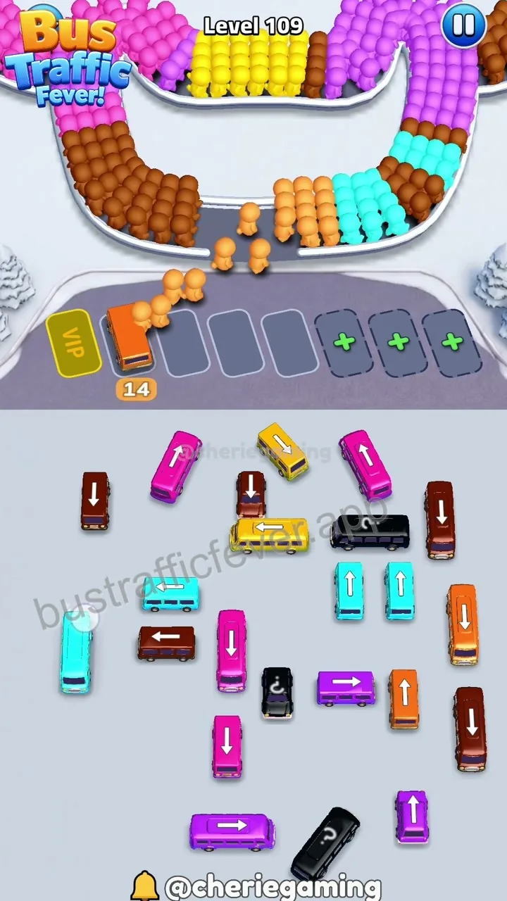 Bus Traffic Fever Level 109 step 4