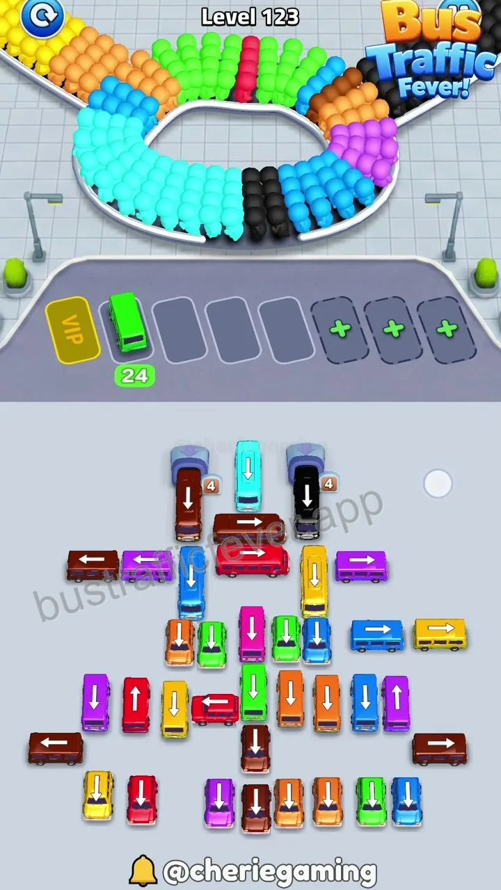 Bus Traffic Fever Level 123 step 4