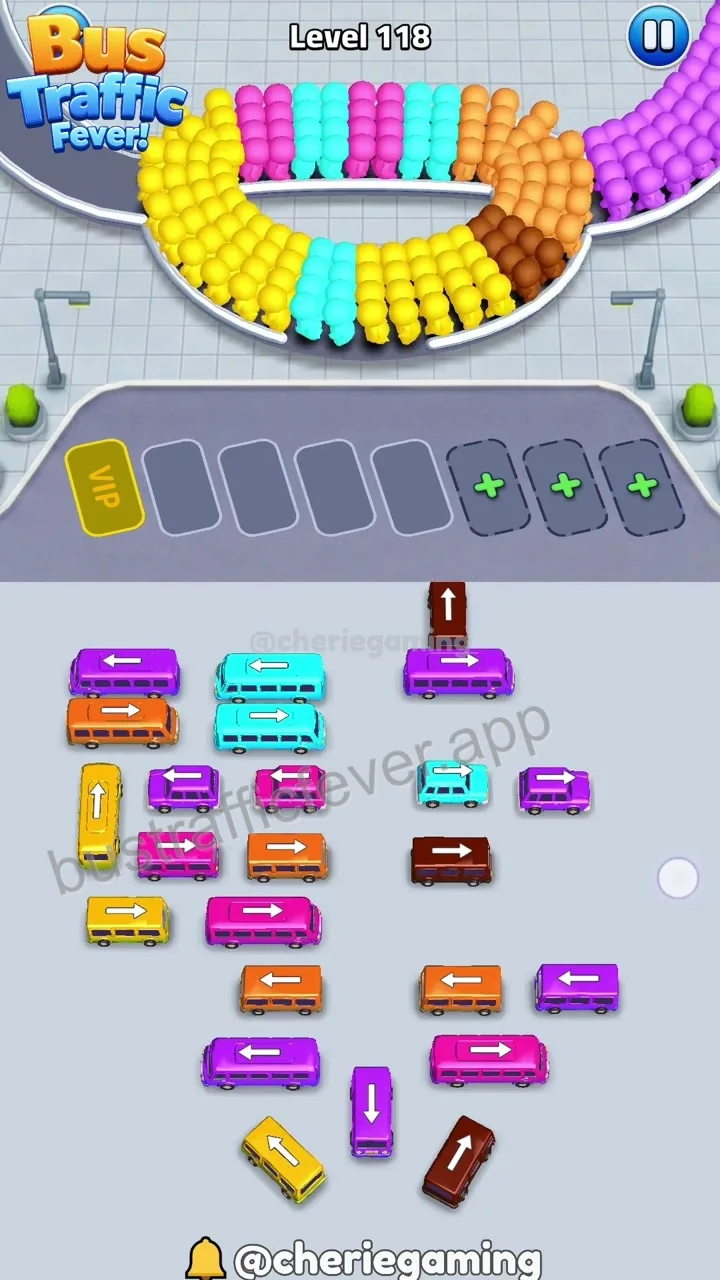 Bus Traffic Fever Level 118 step 6