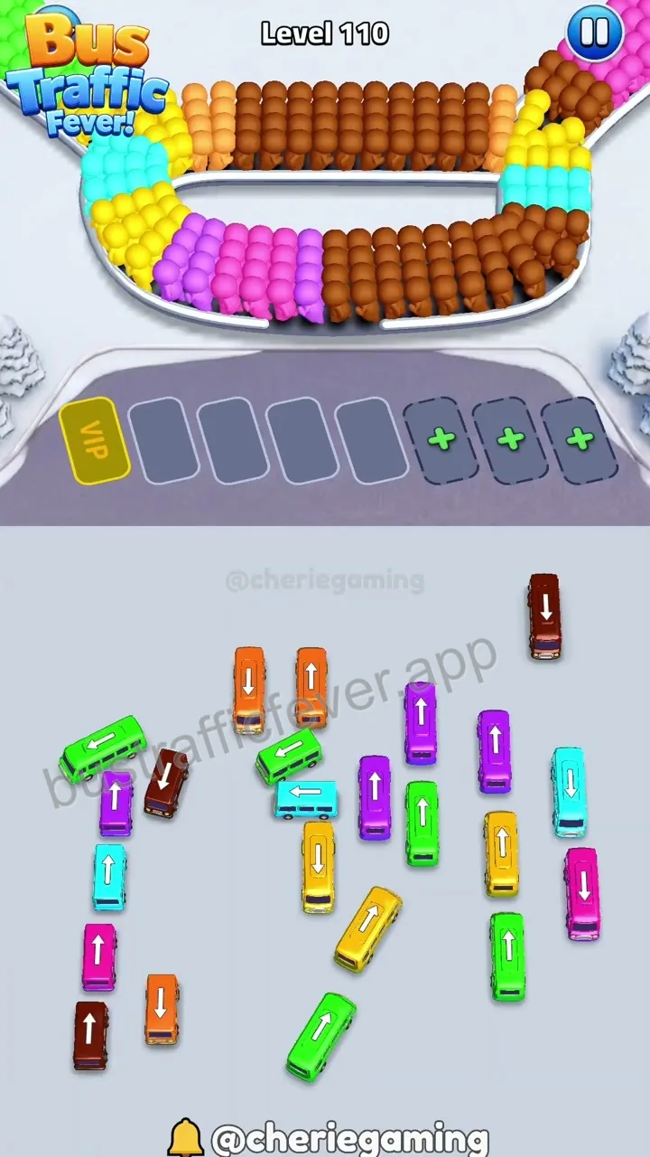 Bus Traffic Fever Level 110 step 7