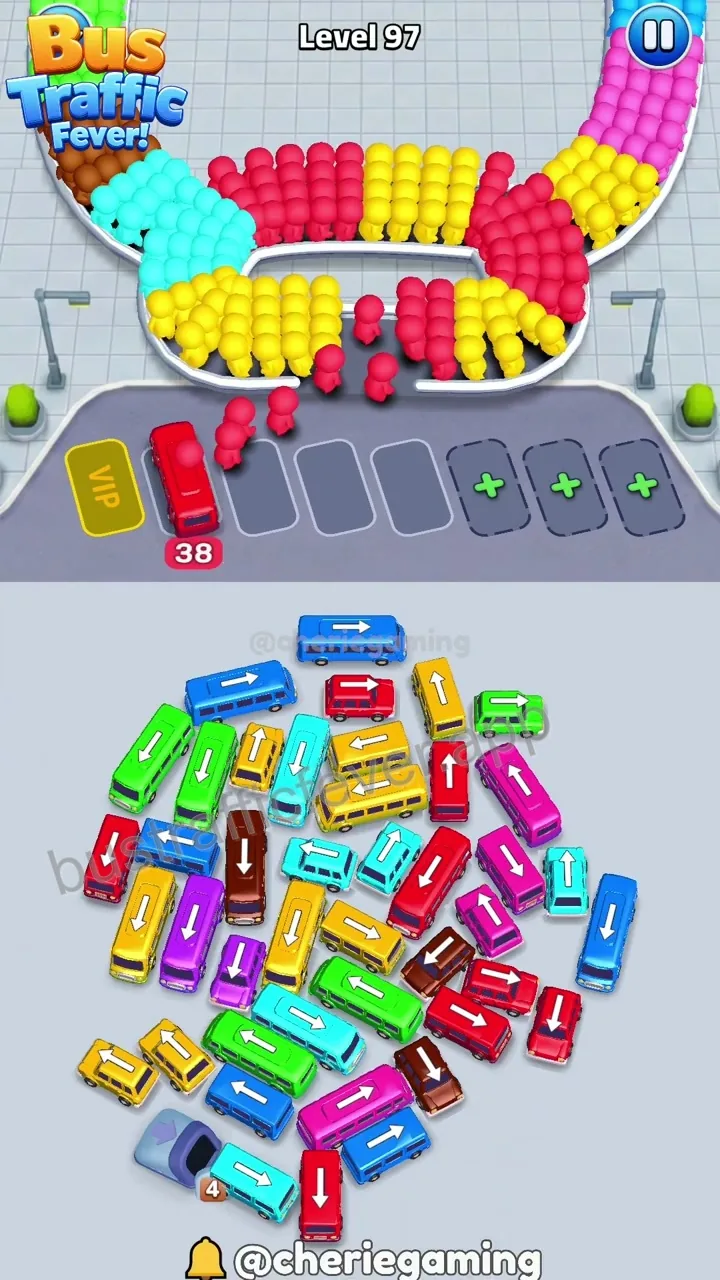 Bus Traffic Fever Level 97 step 2