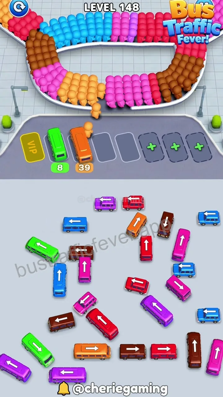 Bus Traffic Fever Level 148 step 4