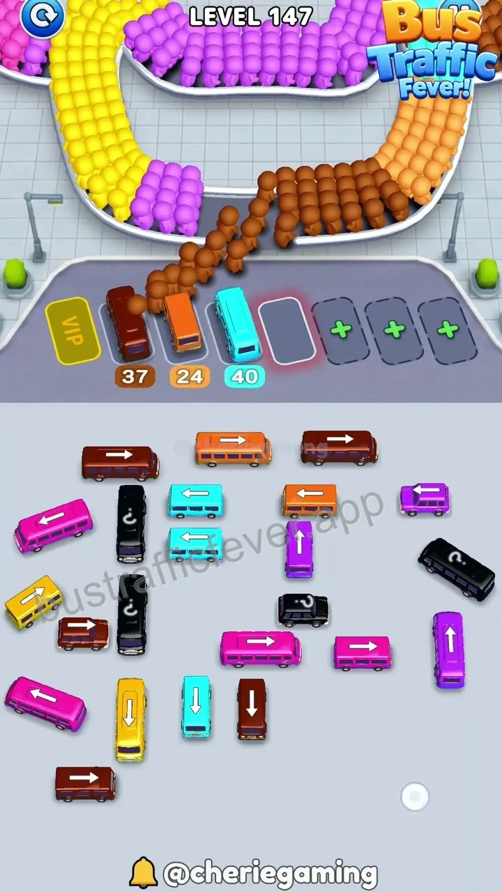Bus Traffic Fever Level 147 step 4