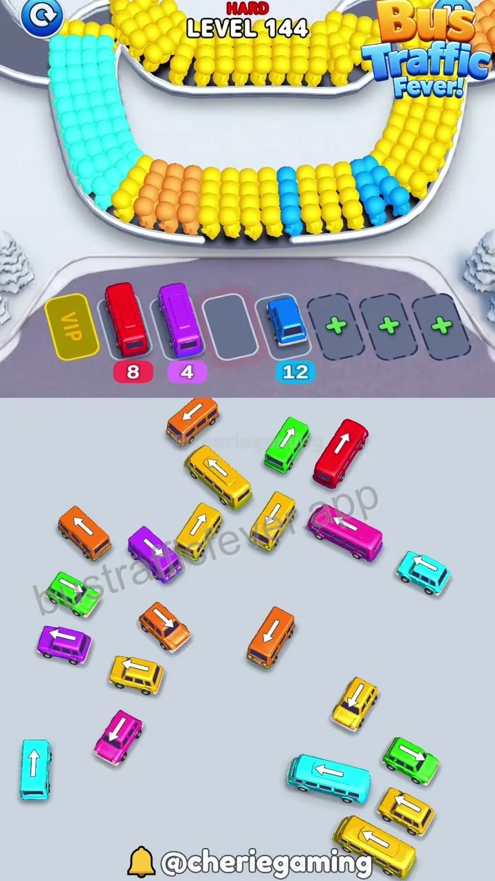 Bus Traffic Fever Level 144 step 6