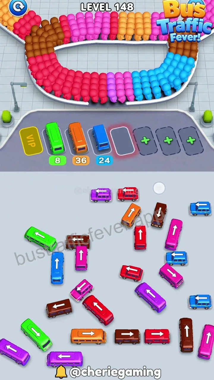 Bus Traffic Fever Level 148 step 5