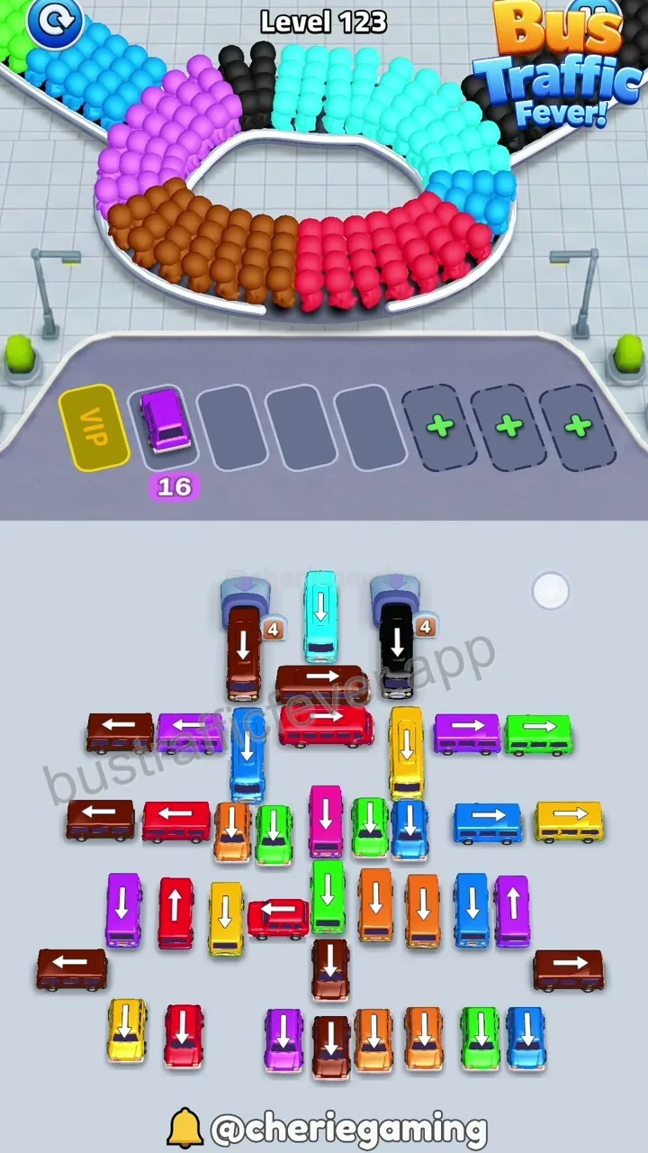 Bus Traffic Fever Level 123 step 2