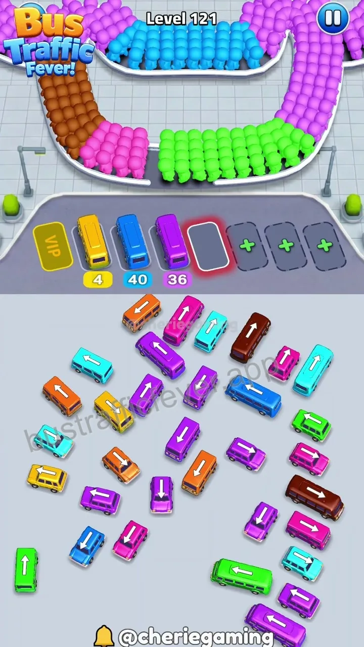 Bus Traffic Fever Level 121 step 4