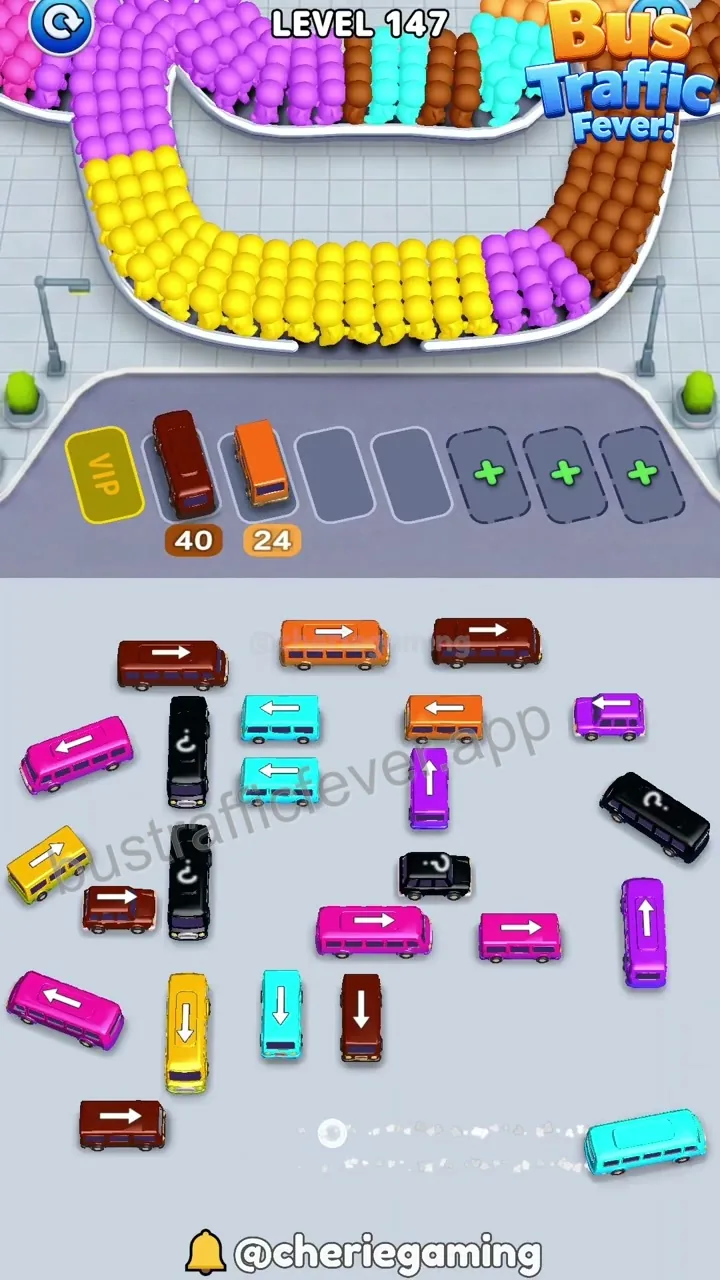 Bus Traffic Fever Level 147 step 3