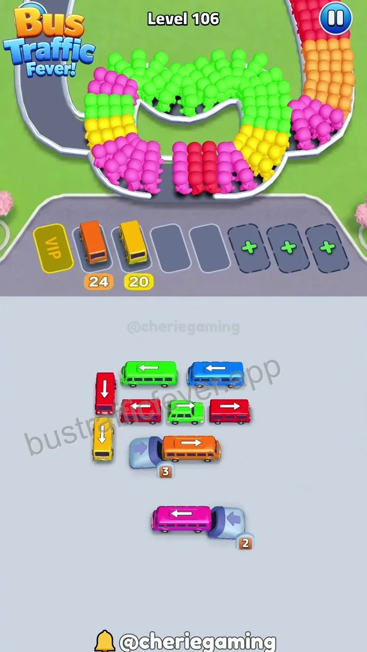 Bus Traffic Fever Level 106 step 6