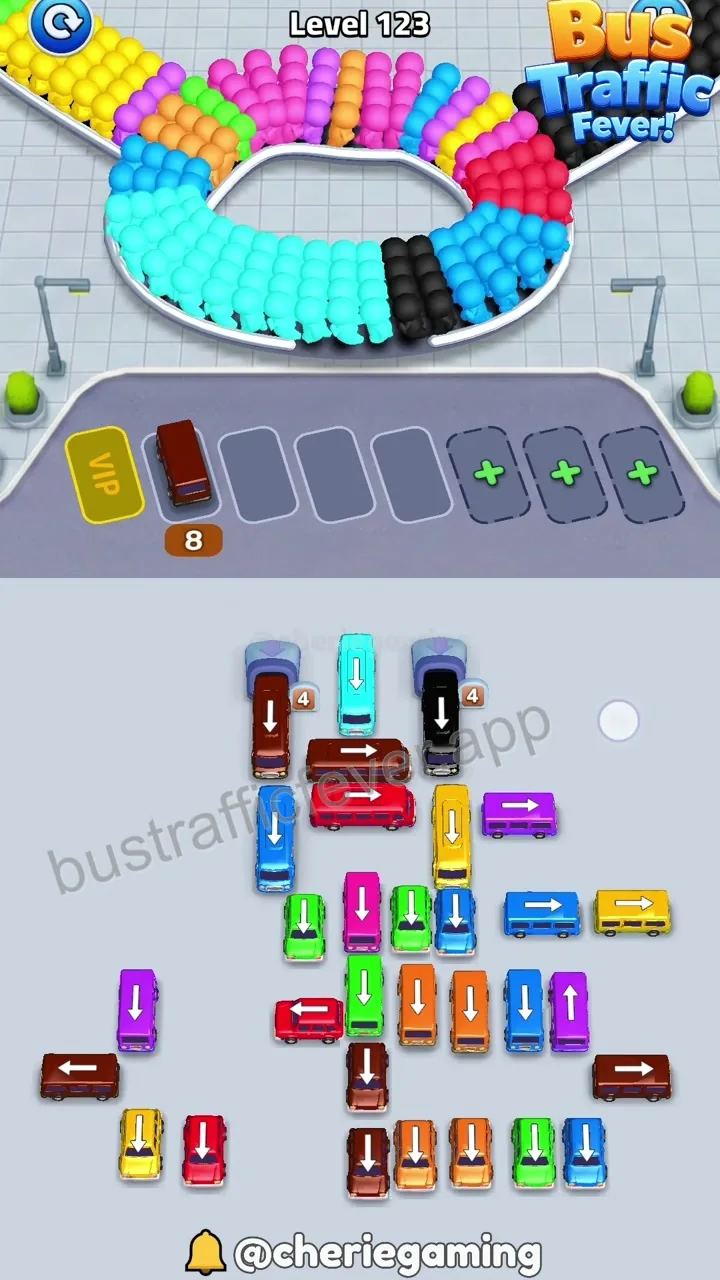 Bus Traffic Fever Level 123 step 6