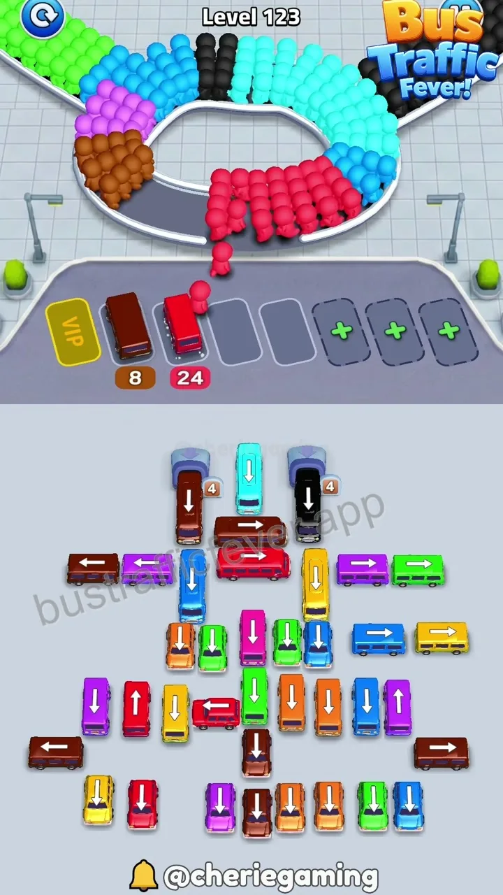 Bus Traffic Fever Level 123 step 3
