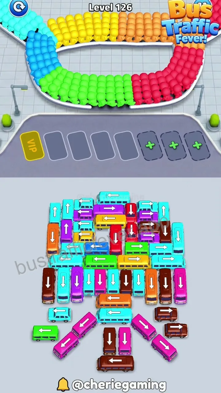 Bus Traffic Fever Level 126 board preview