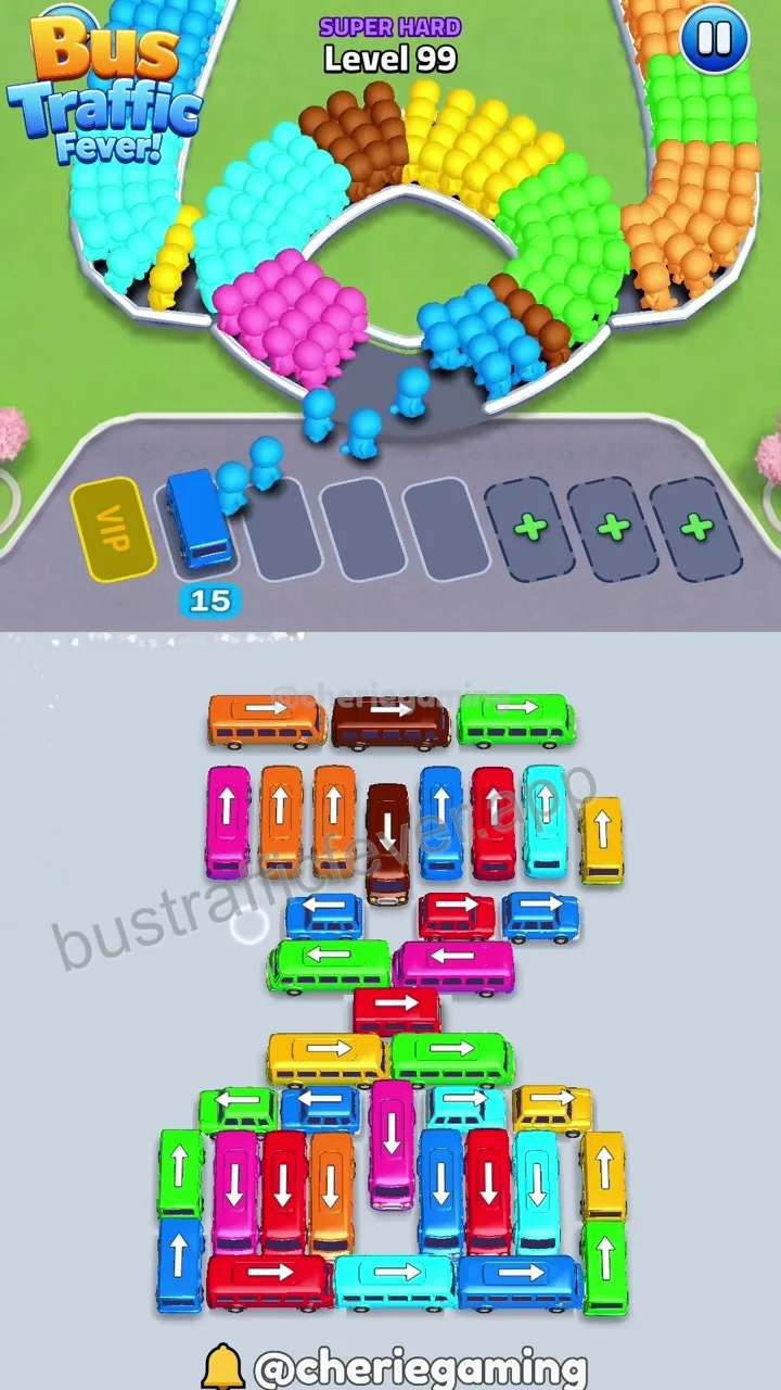 Bus Traffic Fever Level 99 step 5
