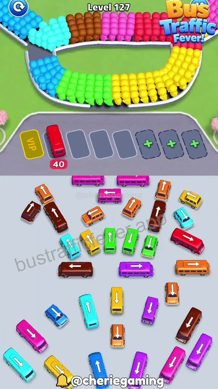 Bus Traffic Fever Level 127 step 3