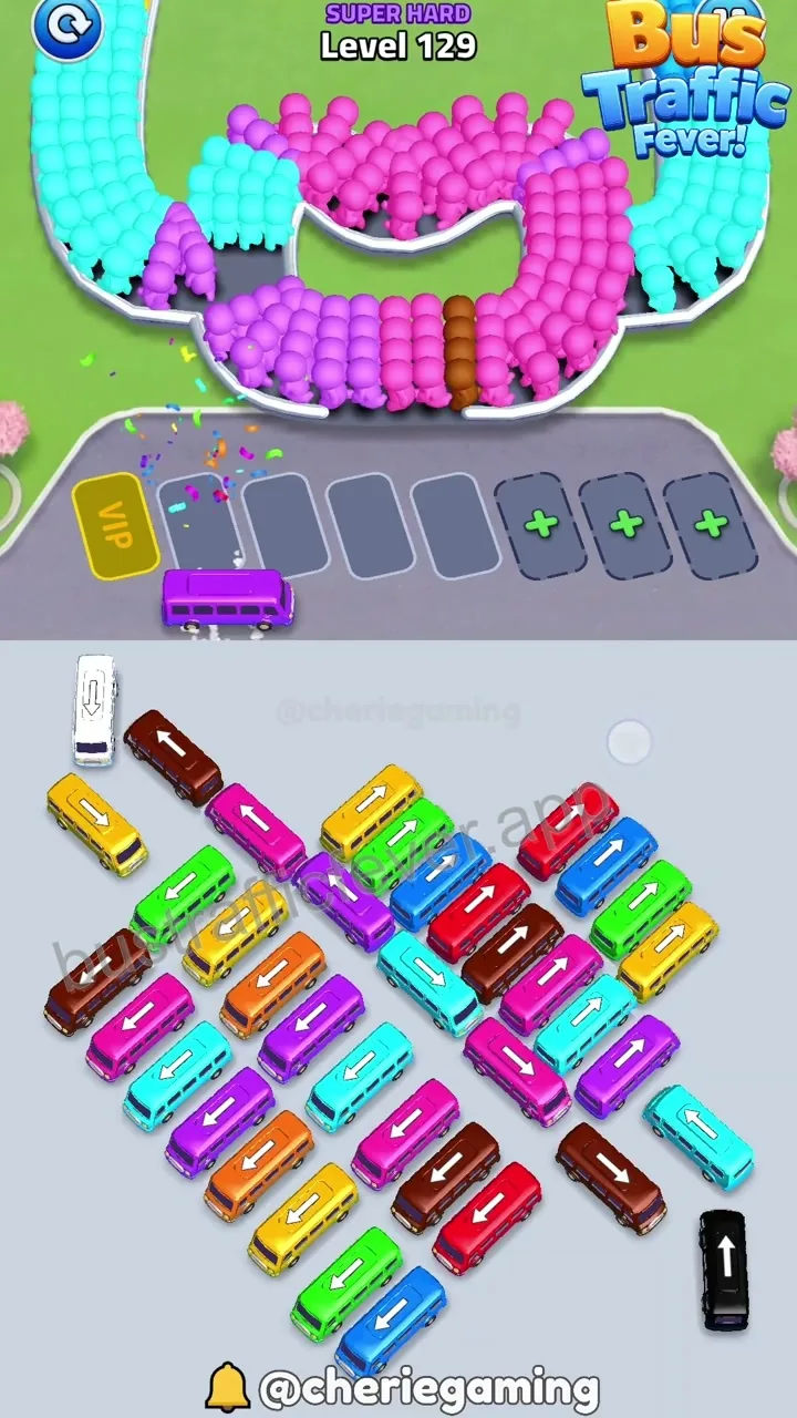 Bus Traffic Fever Level 129 step 4