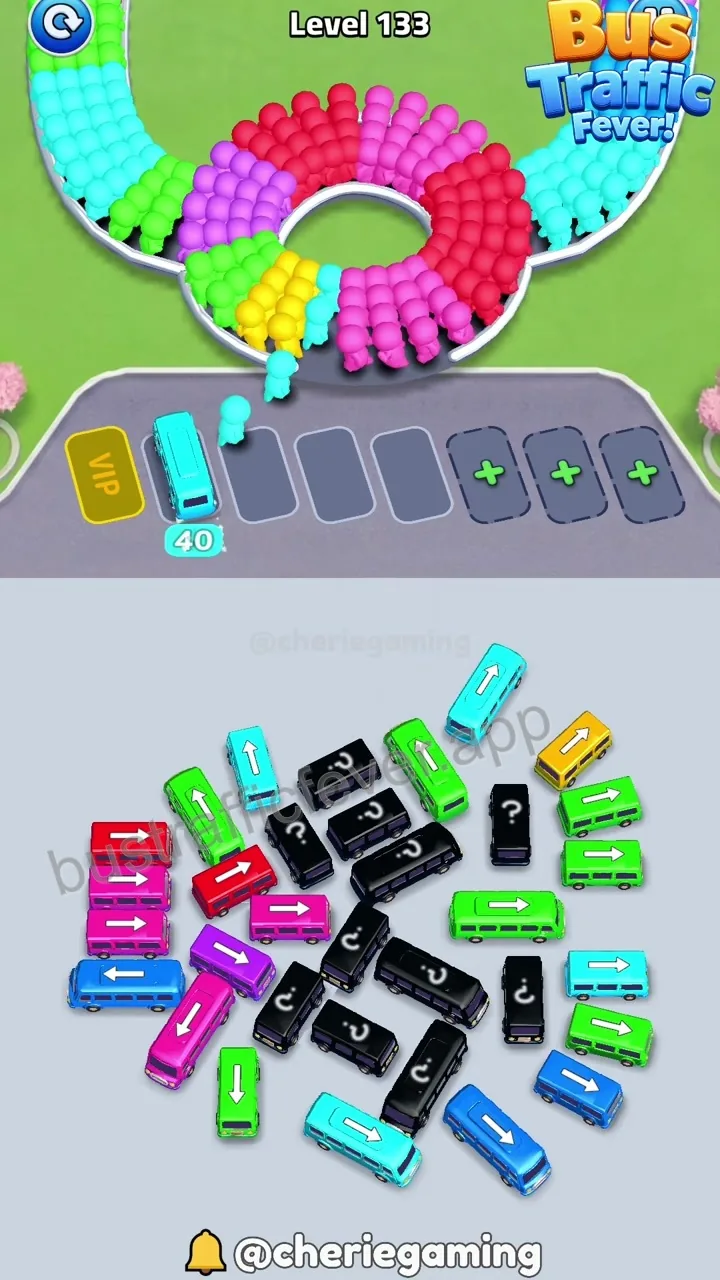 Bus Traffic Fever Level 133 step 4
