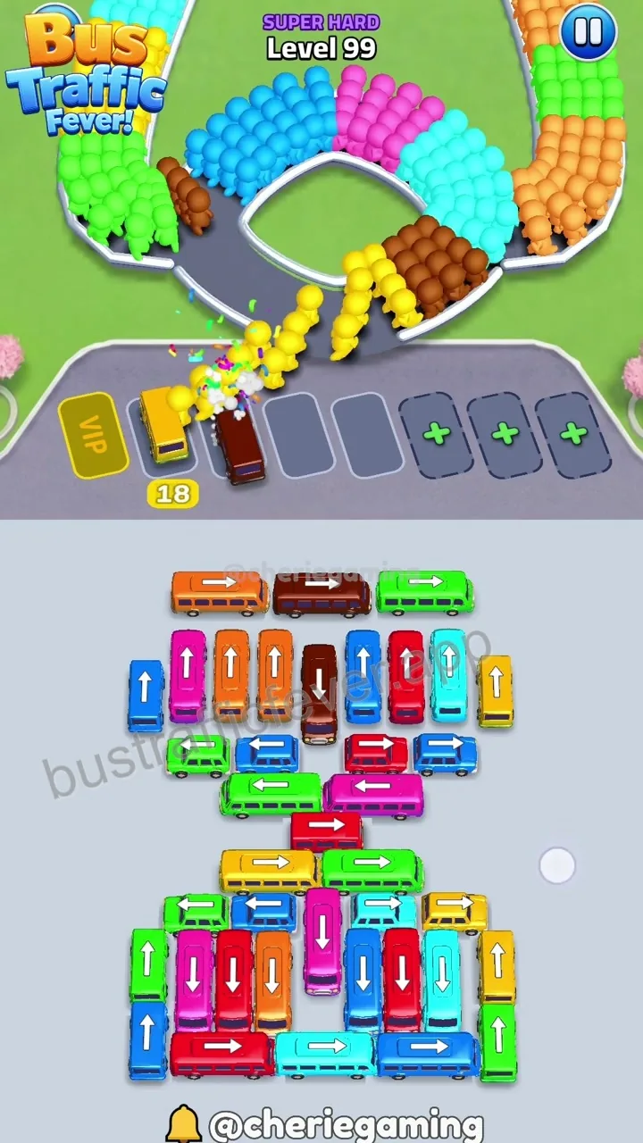 Bus Traffic Fever Level 99 step 3