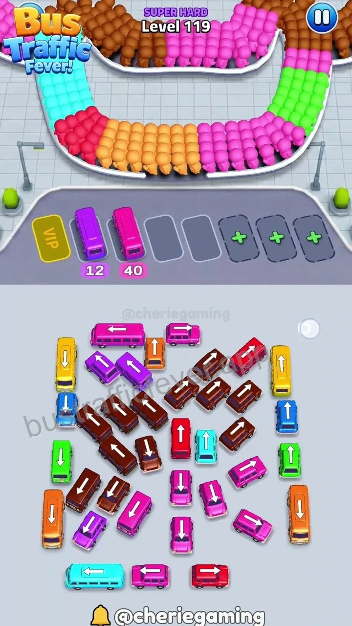 Bus Traffic Fever Level 119 step 3