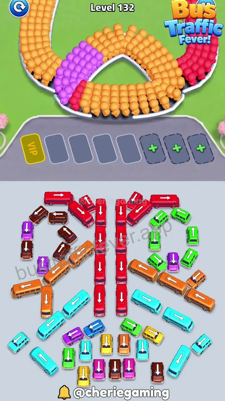 Bus Traffic Fever Level 132 board preview