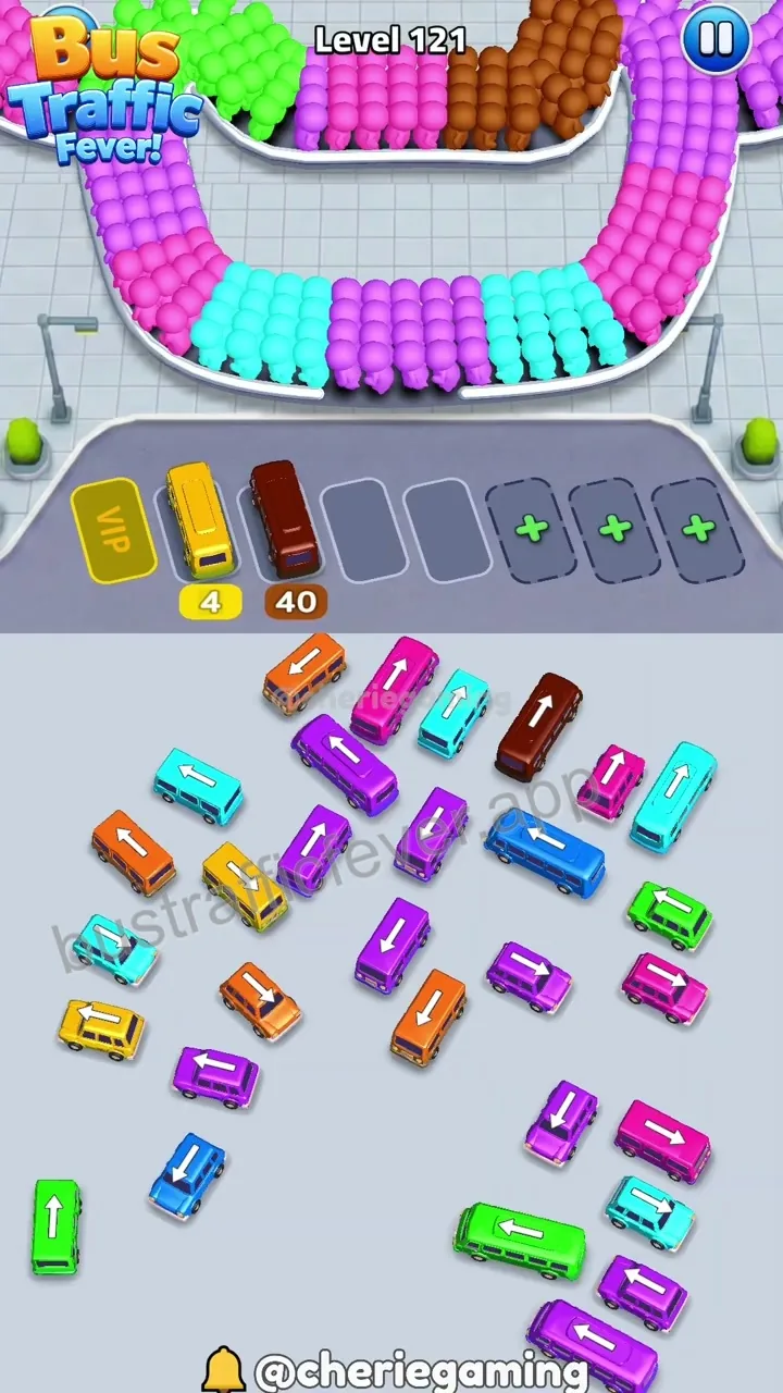 Bus Traffic Fever Level 121 step 6