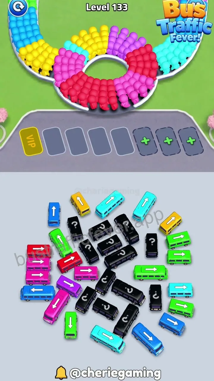 Bus Traffic Fever Level 133 board preview