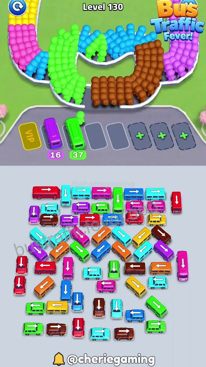 Bus Traffic Fever Level 130 step 4