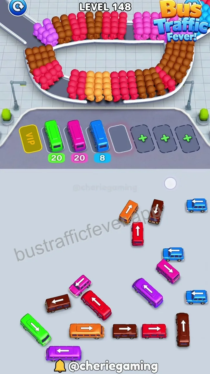 Bus Traffic Fever Level 148 step 7