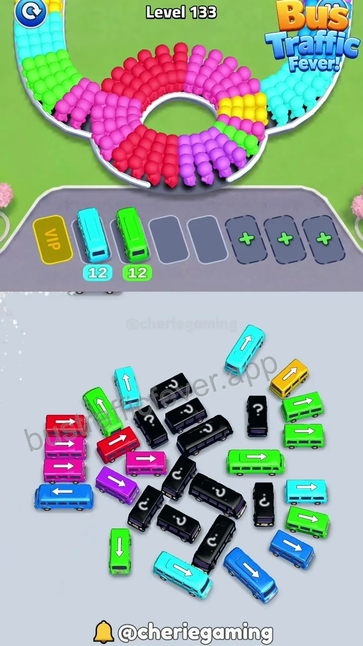 Bus Traffic Fever Level 133 step 6