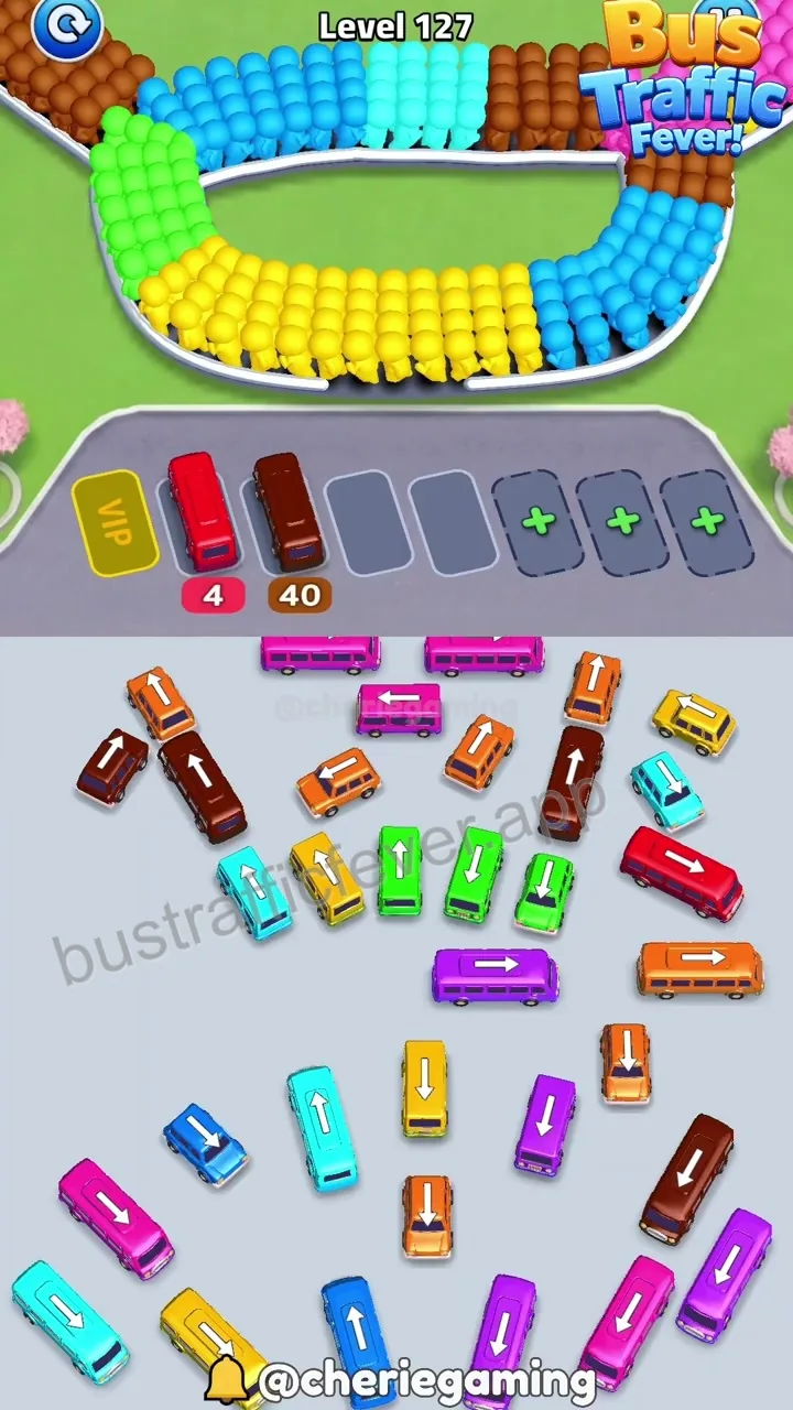 Bus Traffic Fever Level 127 step 4