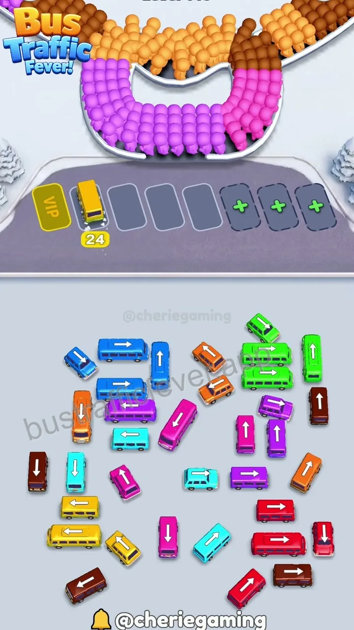 Bus Traffic Fever Level 115 step 2