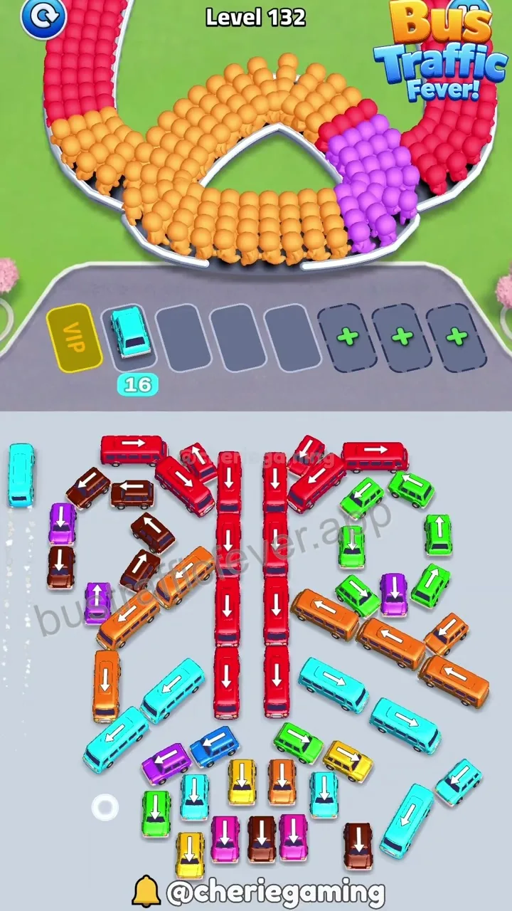 Bus Traffic Fever Level 132 step 3