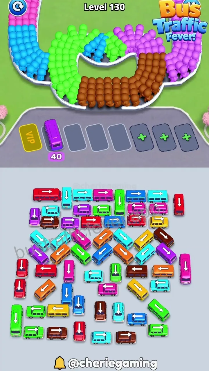 Bus Traffic Fever Level 130 step 3