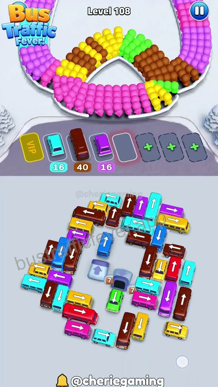 Bus Traffic Fever Level 108 step 7