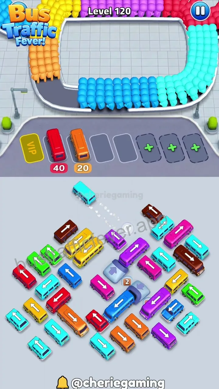 Bus Traffic Fever Level 120 step 3