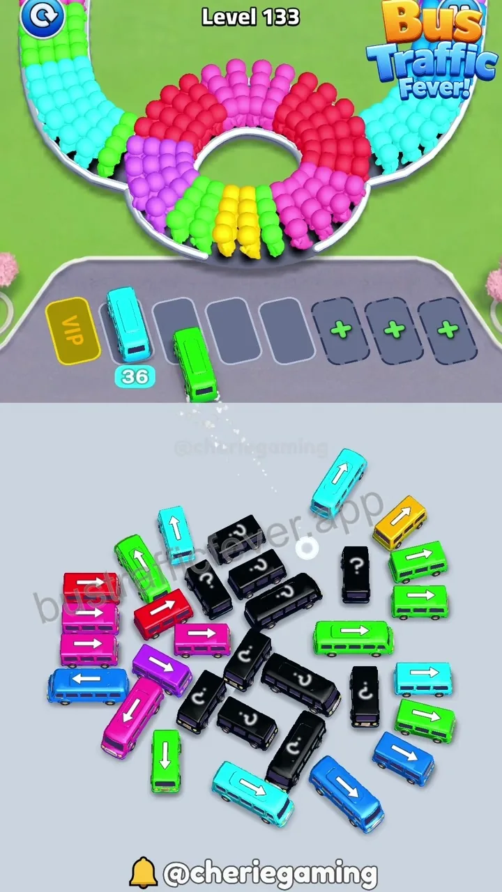 Bus Traffic Fever Level 133 step 5
