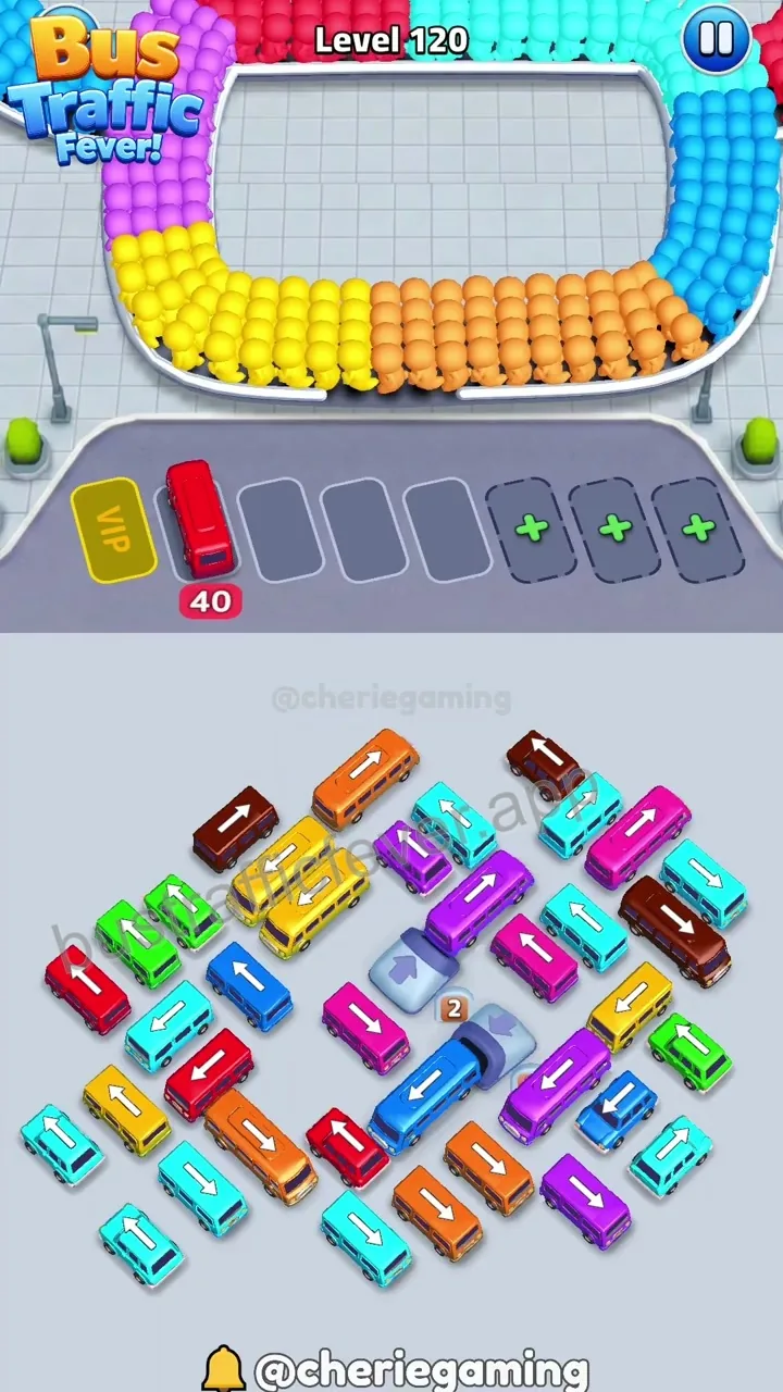 Bus Traffic Fever Level 120 step 2