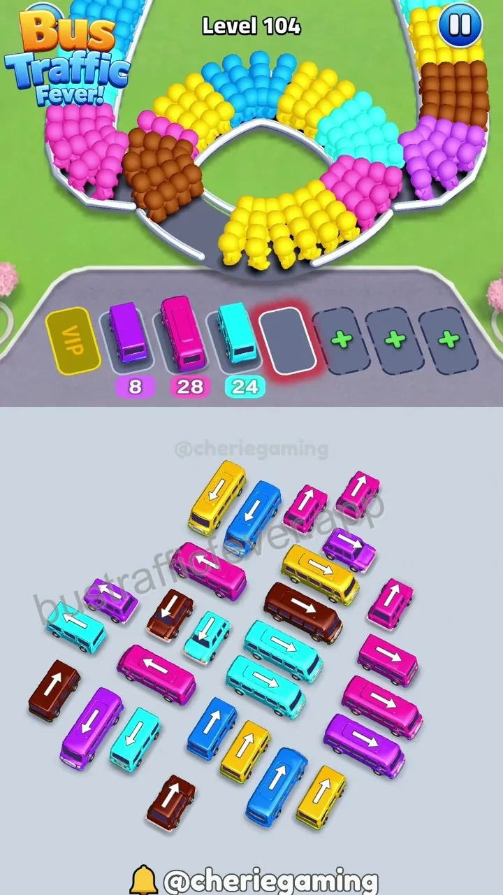 Bus Traffic Fever Level 104 step 4