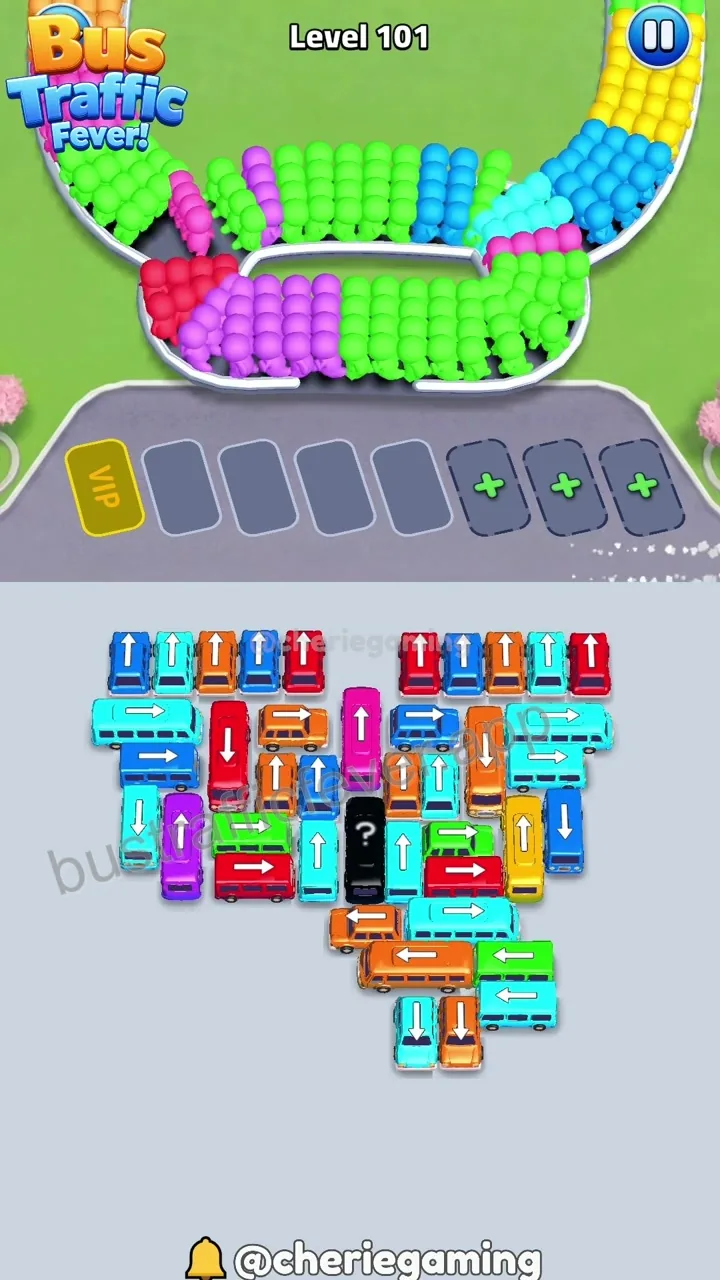 Bus Traffic Fever Level 101 step 7