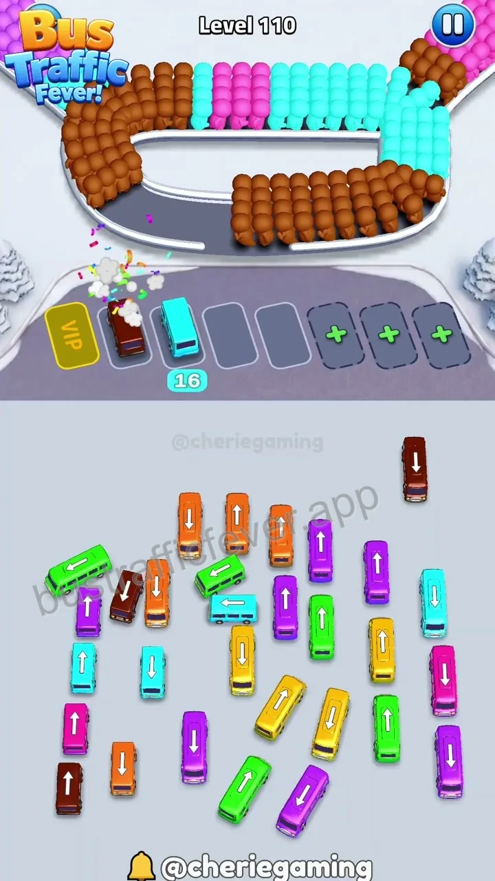 Bus Traffic Fever Level 110 step 5