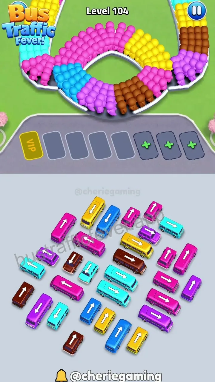 Bus Traffic Fever Level 104 step 1
